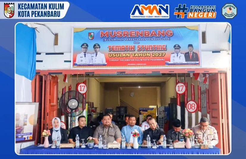 Musrenbang Kulim, Semenisasi Jalan dan Drainase jadi Usulan Prioritas Warga