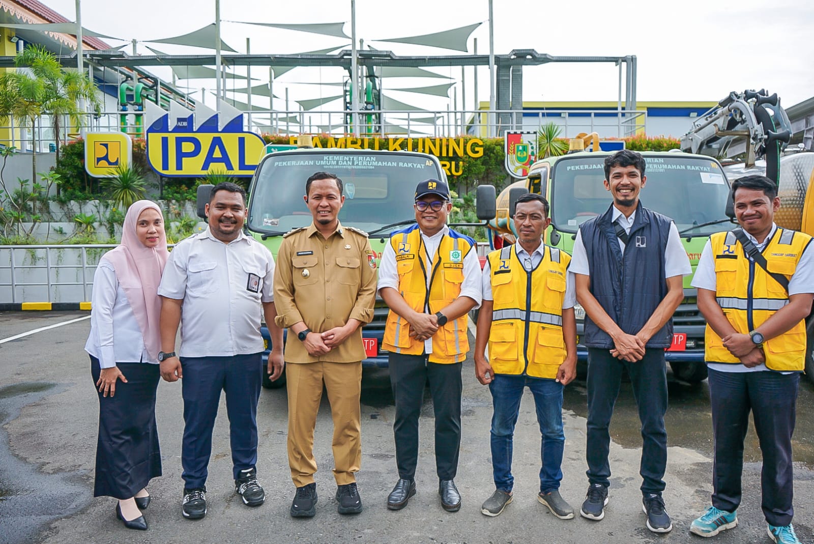 Wako Pekanbaru Sampaikan Terima Kasih Usai Terima Hibah IPAL Rp7,9 Miliar dari Kementerian PUPR