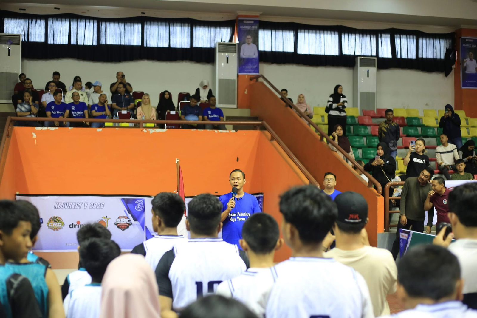 Wali Kota Pekanbaru Buka Ajang Sirkot Basket 2026