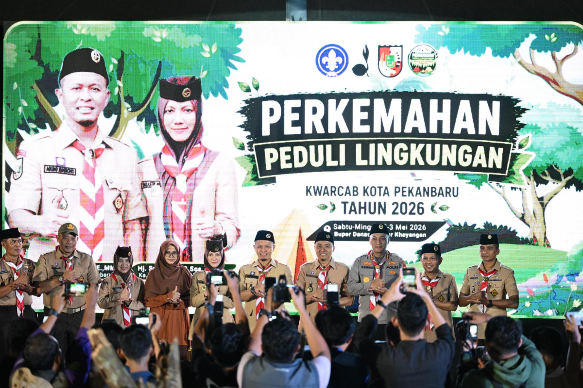 Bumi Perkemahan Tunas Kencana Diresmikan, Pekanbaru Kembangkan RTHB 150 Hektare