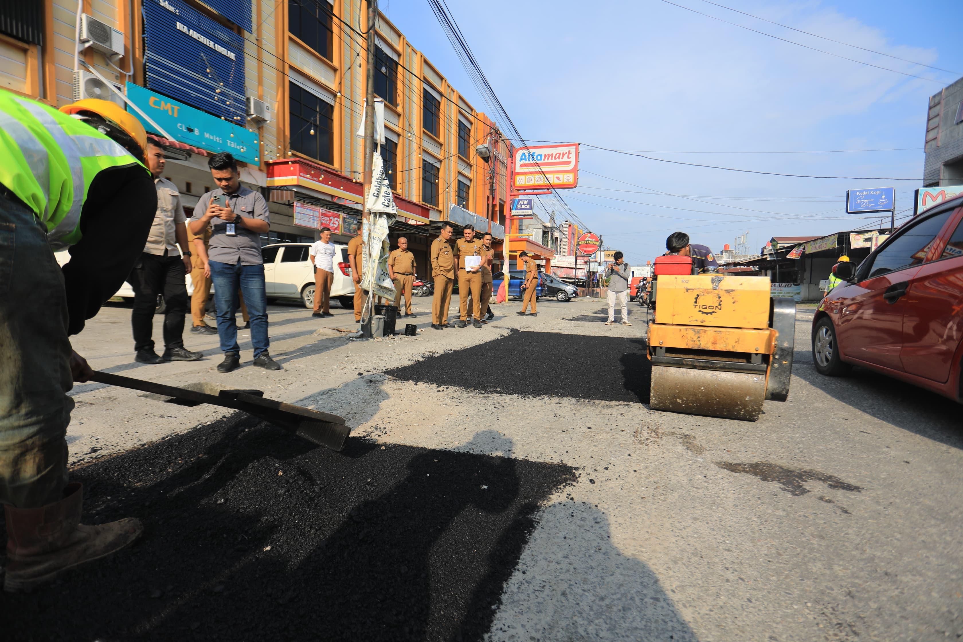 Pemko Pekanbaru Gesa Perbaikan Infrastruktur untuk Masyarakat