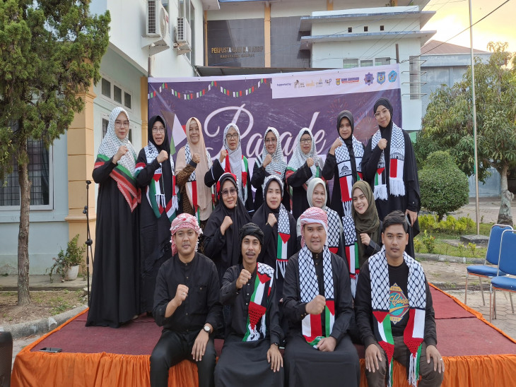 Forum Lingkar Pena Cabang Kampar Gelar  Parade Puisi untuk Palestina (PUPA).